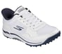 Skechers Slip-ins: GO GOLF Arch Fit - Line Up 2.0, WHITE / NAVY, full image number 3