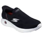 Skechers Slip-ins: GO WALK Anywhere - The Tourist, NOIR / BLANC, full image number 9
