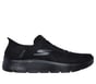 Skechers Slip-ins: GO WALK Flex - Smooth Motion, CZARNY, full image number 5