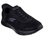 Skechers Slip-ins: GO WALK Flex - Smooth Motion, CZARNY, full image number 8