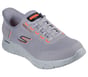 Skechers Slip-ins: GO WALK Flex - Waterproof, GRAY, full image number 3