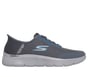 Skechers Slip-ins: GO WALK Flex - Netro, CHARCOAL, full image number 0