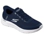Skechers Slip-ins: GO WALK Flex - Netro, BLAU / WEISS, full image number 3