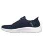 Skechers Slip-ins: GO WALK Flex - Netro, BLAU / WEISS, full image number 4