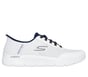 Skechers Slip-ins: GO WALK Flex - Netro, BLANCO / NAVY, full image number 0