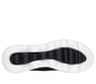 Skechers Slip-ins: GO WALK Massage Fit, BLACK / WHITE, full image number 2