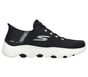 Skechers Slip-ins: GO WALK Massage Fit, BLACK / WHITE, full image number 3