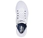 Skechers Slip-ins: GO WALK Massage Fit, WHITE / NAVY, full image number 1