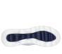 Skechers Slip-ins: GO WALK Massage Fit, WHITE / NAVY, full image number 2