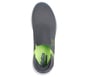 Skechers Slip-ins: GO WALK Massage Fit - Current, GRAY / LIME, full image number 1