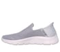 Skechers Slip-ins: GO WALK Flex - No Hands, LIGHT GRAY, full image number 4