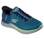 Skechers Slip-ins: GO WALK Flex - New World, BLUE / MULTI, full image number 3