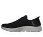 Skechers Slip-ins: GO WALK Flex - Free Hands 2, BLACK / GRAY, full image number 4