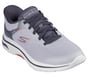 Skechers Slip-ins: GO WALK Arch Fit 2.0 - Cal, GRAY / RED, full image number 1