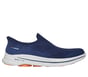 Skechers Slip-ins: GO WALK 8 - Pelayo, NAVY / ORANGE, full image number 0