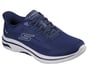 Skechers Slip-ins: GO WALK Arch Fit 2.0 - Percy, NAVY / GRAY, full image number 3