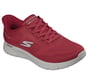 Skechers Slip-ins: GO WALK Flex - Master, RED, full image number 3