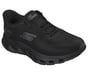 Skechers Slip-ins: GO WALK Glide-Step 2.0 - Santiago, BLACK, full image number 3