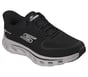 Skechers Slip-ins: GO WALK Glide-Step 2.0 - Santiago, BLACK / WHITE, full image number 1