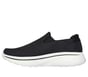 Relaxed Fit: GO WALK Arch Fit N-Joy - Talen, BLACK / WHITE, full image number 4
