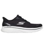 Skechers Slip-ins Relaxed Fit: GO WALK Arch Fit N-Joy - Nobend, BLACK / WHITE, full image number 0