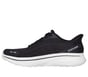 Skechers Slip-ins Relaxed Fit: GO WALK Arch Fit N-Joy - Nobend, BLACK / WHITE, full image number 4