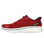 Skechers Slip-ins Relaxed Fit: GO WALK Arch Fit N-Joy - Nobend, CIEMNY CZERWONY, full image number 4