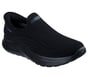 Skechers Slip-ins Relaxed Fit: GO WALK Arch Fit N-Joy - Dale, BLACK, full image number 3