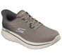 Skechers Slip-ins: GO WALK Arch Fit N-Joy - Alfredo, DARK TAUPE, full image number 3