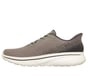 Skechers Slip-ins: GO WALK Arch Fit N-Joy - Alfredo, DARK TAUPE, full image number 4