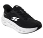 Skechers Slip-ins: Max Cushioning Glide-Step, BLACK / WHITE, full image number 1