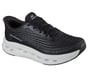 Skechers Slip-ins: Max Cushioning Glide-Step - Sapphire, BLACK / WHITE, full image number 3