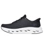 Skechers Slip-ins: Max Cushioning Glide-Step - Sapphire, BLACK / WHITE, full image number 4