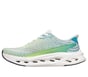 Skechers Slip-ins: Max Cushioning Glide-Step - Sapphire, WHITE / GREEN, full image number 4