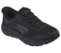 Skechers Slip-ins: GO RUN Consistent 3, BLACK, full image number 3