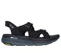 Skechers Slip-ins: Max Cushioning Premier 2.0 Sandal - Julian, BLACK / CHARCOAL, full image number 0