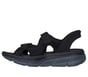 Skechers Slip-ins: Max Cushioning Premier 2.0 Sandal - Julian, BLACK / CHARCOAL, full image number 4
