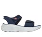 Skechers Slip-ins: Max Cushioning Endeavour Sandal - Javin, NAVY, full image number 0