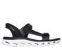 Skechers Slip-ins: GO WALK Glide-Step 2.0 Sandal - Mar, BLACK / WHITE, full image number 0