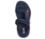 Skechers Slip-ins: GO WALK Glide-Step 2.0 Sandal - Mar, BLEU MARINE / ORANGE, full image number 1