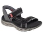 Skechers Slip-ins: GO WALK Glide-Step 2.0 Sandal - Gerry, CINZENTO / VERMELHO, full image number 3