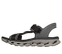 Skechers Slip-ins: GO WALK Glide-Step 2.0 Sandal - Gerry, CINZENTO / VERMELHO, full image number 4