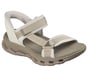 Skechers Slip-ins: GO WALK Glide-Step 2.0 Sandal - Gerry, NATURAL / TAUPE, full image number 3