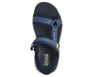 Skechers Slip-ins: GO WALK Glide-Step 2.0 Sandal - Gerry, NAVY / LIME, full image number 1
