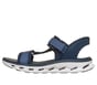 Skechers Slip-ins: GO WALK Glide-Step 2.0 Sandal - Gerry, NAVY / LIME, full image number 4