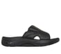 GO WALK Arch Fit 2.0 Sandal - Ultra Span II, BLACK, full image number 0