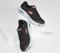 Skechers Arch Fit, BLACK / RED, full image number 1