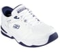 Skechers Slip-ins RF: Durham - Delvor, WHITE / NAVY, full image number 8