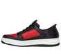 Skechers Slip-ins: Sport Court 92 - Distown, BLACK / RED, full image number 5