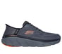 Skechers Slip-ins RF: D'Lux Walker 2.0 - Rezinate, CHARCOAL / ORANGE, full image number 5